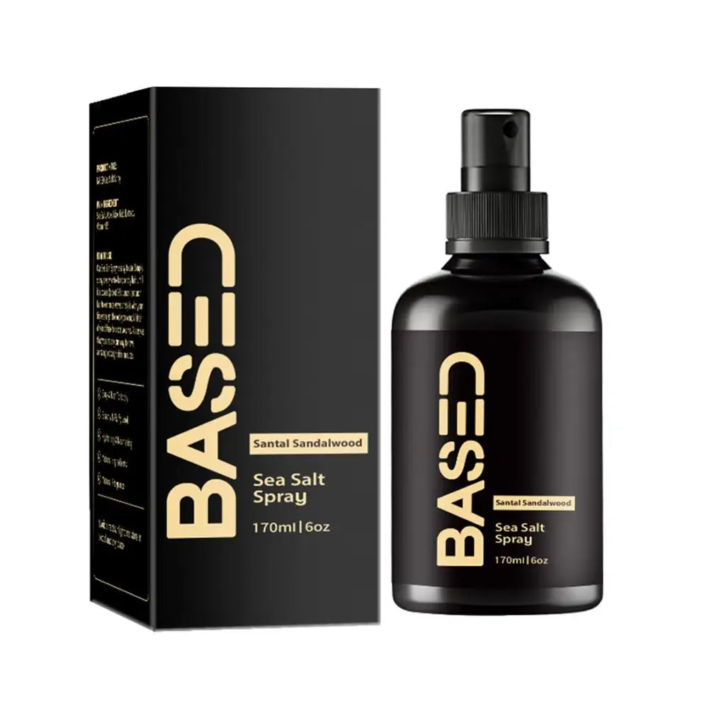 BASED Sea Salt Spray – Spray Capilar de Sal Marinho para Volume e Textura 170 ml.
