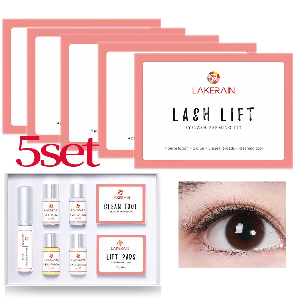 Novo kit de levantamento de cílios de longa duração loção perming fixação cola encaracolado lasher salão de beleza uso doméstico pro kit✨
