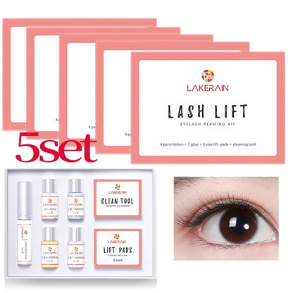 Novo kit de levantamento de cílios de longa duração loção perming fixação cola encaracolado lasher salão de beleza uso doméstico pro kit✨