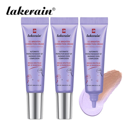 Creme cc erborian centella mudança de cor creme de umidade base de maquiagem cobertura completa base mágica cobrindo maquiagem coreana✨🌿