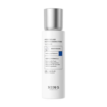Toner Hidratante e Calmante, Loção e Creme com Ácido Hialurônico 8D e Ceramidas - Hidratante, Reparação de Barreira e Cuidados Reafirmantes