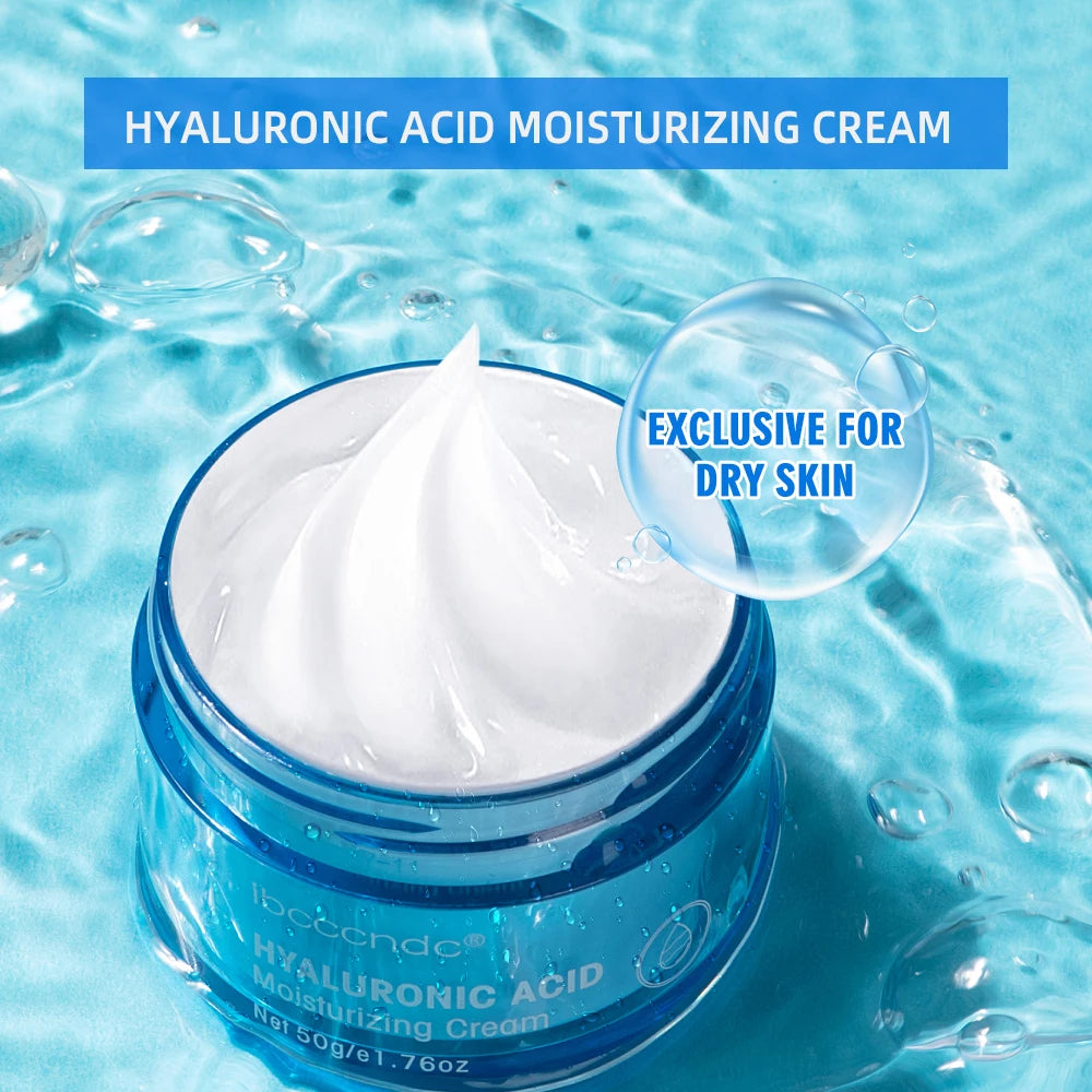 Gel-creme hidratante facial Hydro Boost com ácido hialurônico para hidratar e suavizar a pele extra seca