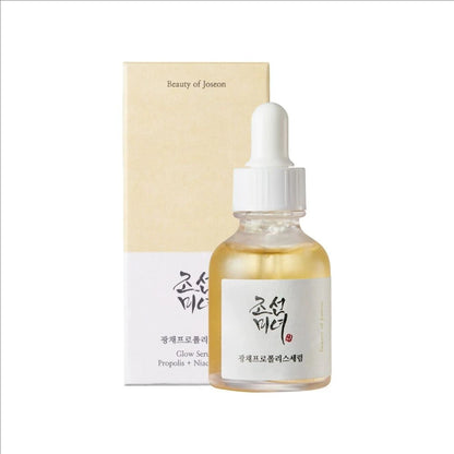 Sérum Facial Coreano Glow com Niacinamida, Chá Verde e Ginseng.