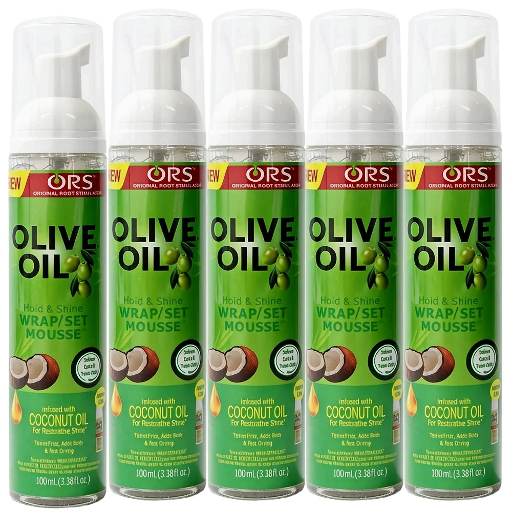 Mousse de Azeite ORS – Fixação, Brilho e Definição Capilar.