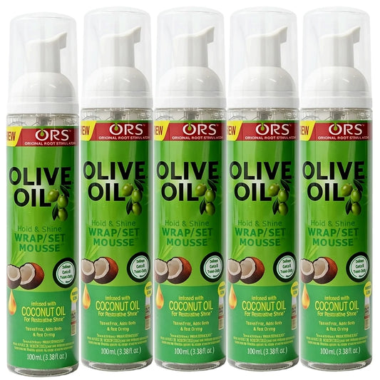 Mousse de Azeite ORS – Fixação, Brilho e Definição Capilar.