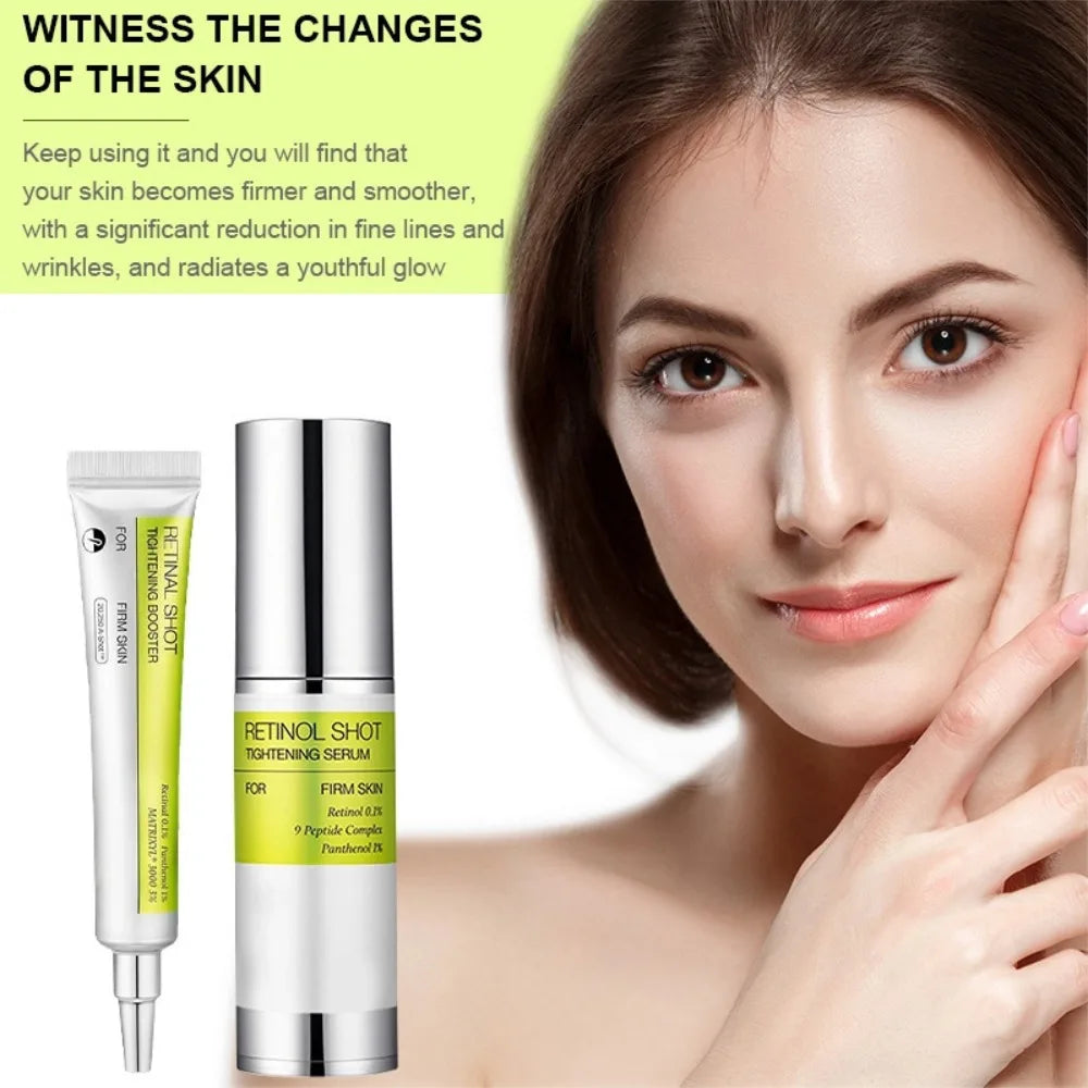 Sérum Facial de Retinol Antienvelhecimento e Firmador.