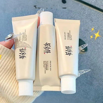 Creme de extrato de arroz coreano spf50 + hidratante hidratante melhora o embotamento e uniformiza o tom da pele, último corretivo com sensação de 💡 ✨💎