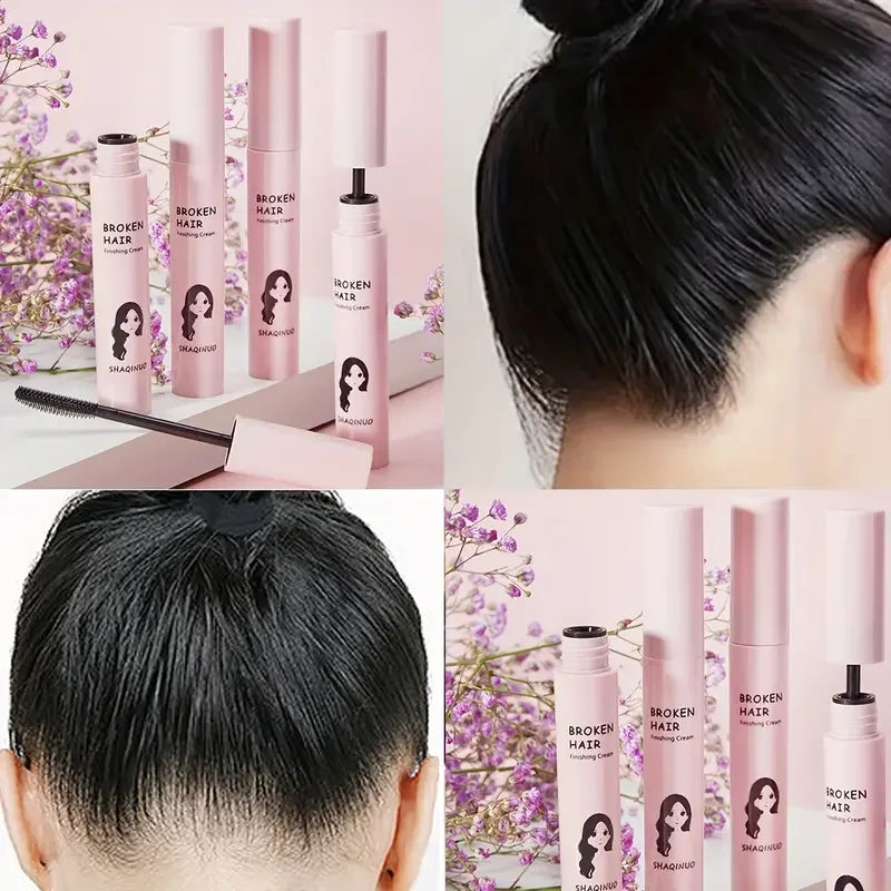 unidade de cera de styling em stick com efeito de cabelo partido - Fácil de aplicar, controla o frisado e proporciona uma fixação firme, adequada a todos os tipos de cabelo.