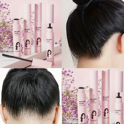 unidade de cera de styling em stick com efeito de cabelo partido - Fácil de aplicar, controla o frisado e proporciona uma fixação firme, adequada a todos os tipos de cabelo.