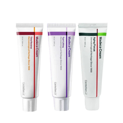 Creme Facial Coreano Madeca com Centella Asiática e Colagénio.