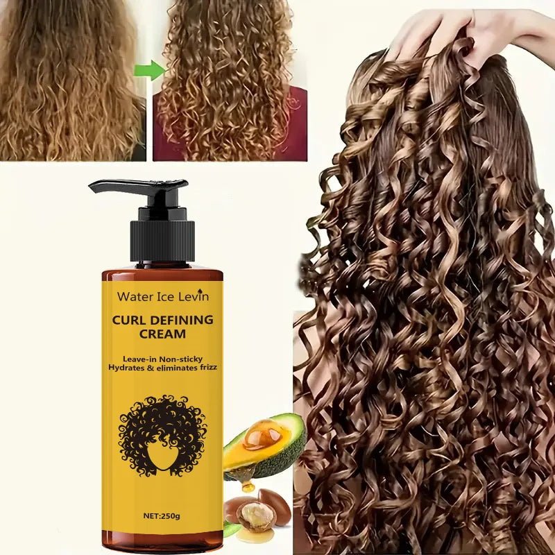 Creme Definidor de Caracóis Viral: Controla o Frizz + Brilho durante 72h | Fórmula Leave-In Leve