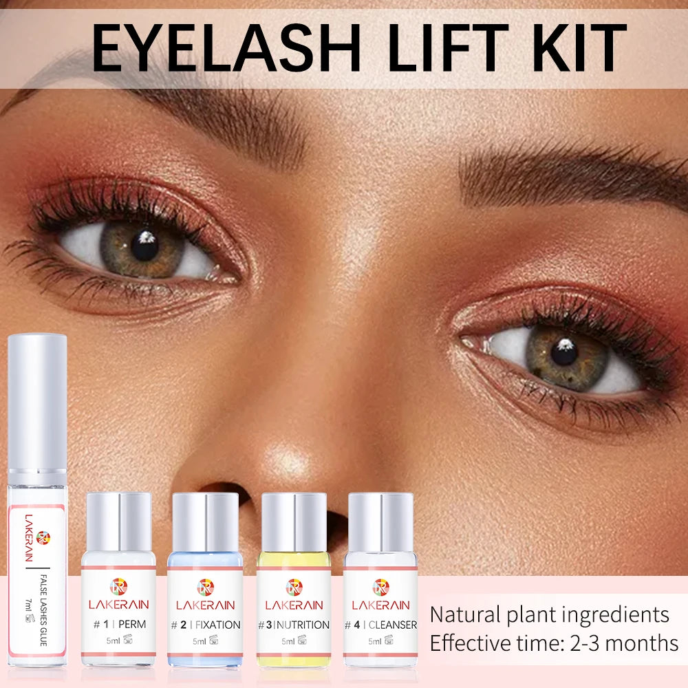 Novo kit de levantamento de cílios de longa duração loção perming fixação cola encaracolado lasher salão de beleza uso doméstico pro kit✨