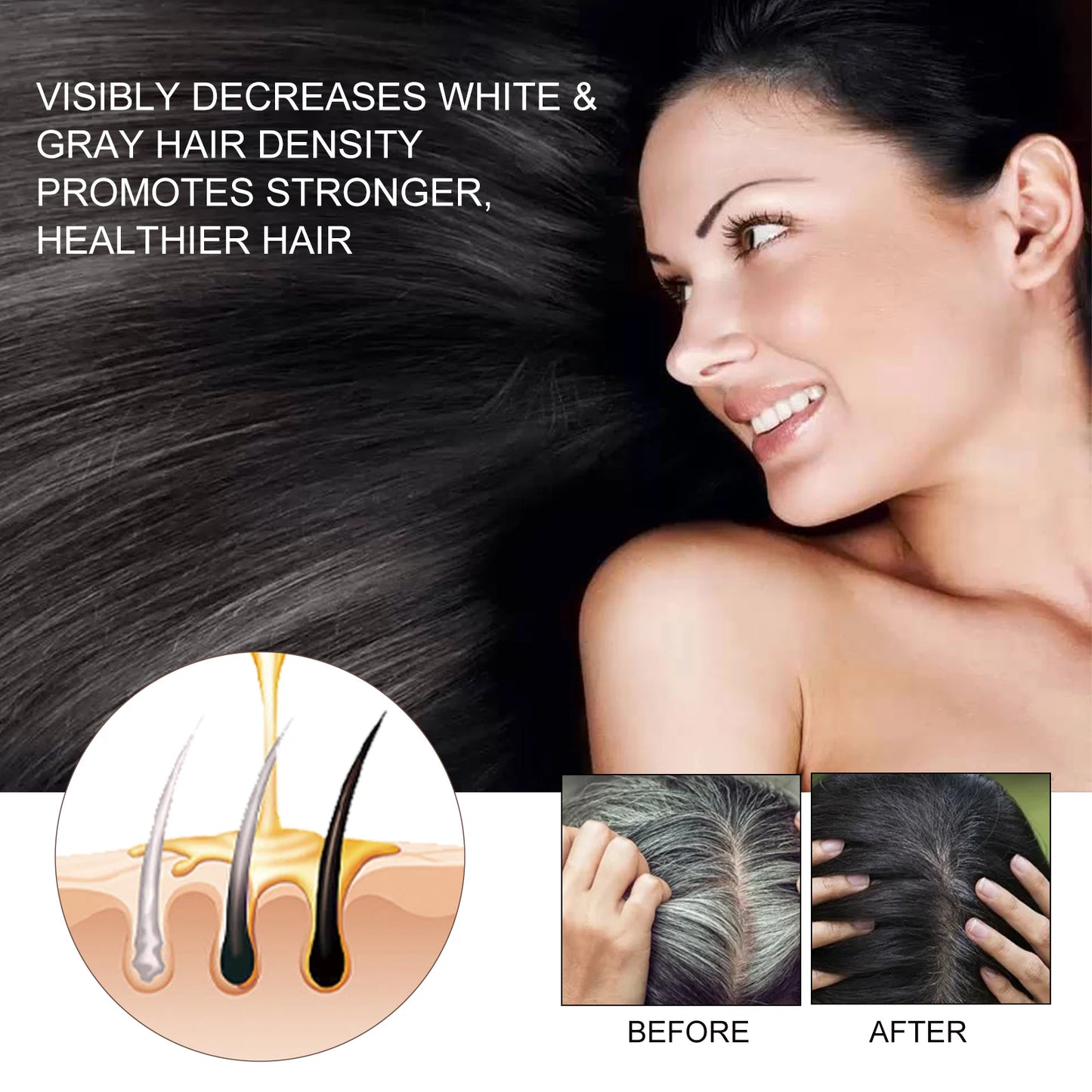 Shampoo de carvão de bambu, sabonete para limpar profundamente o couro cabeludo, criar cabelos escuros e grossos, melhorar a secura do cabelo, nutrir, shampoo de carvão ✨