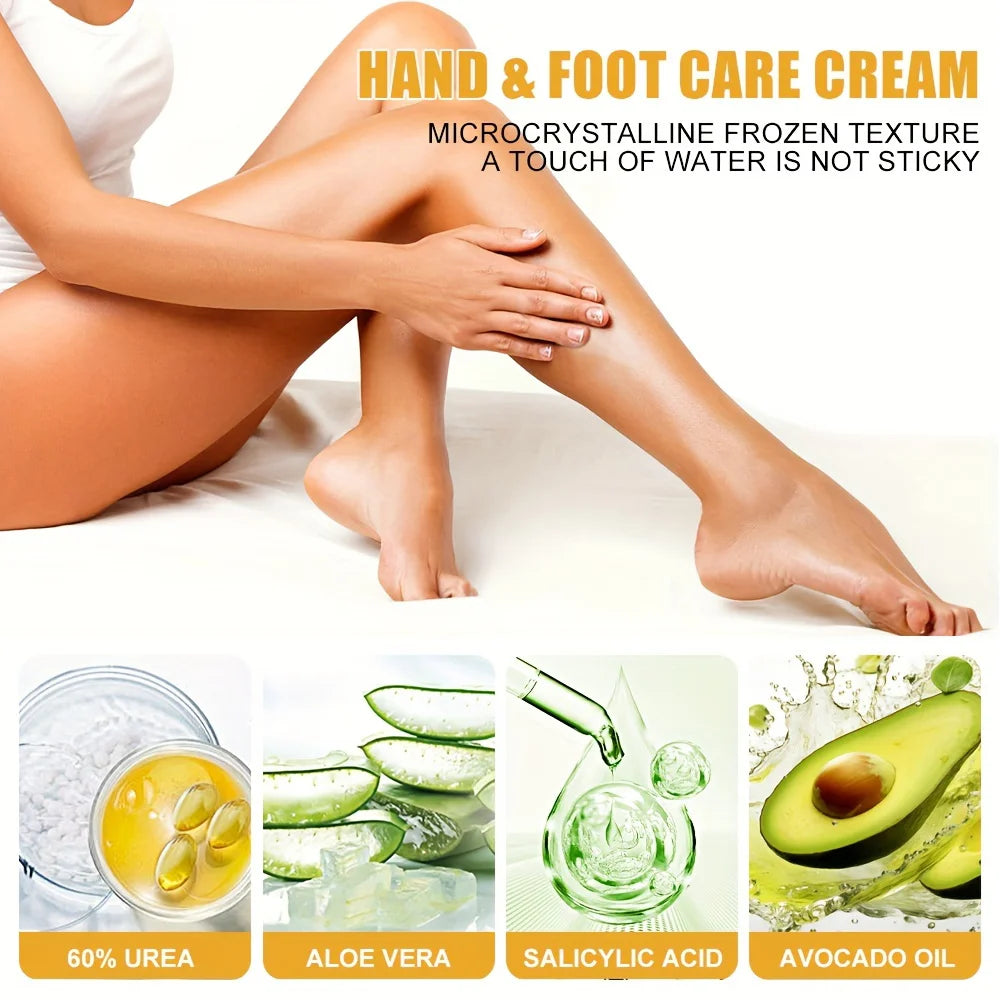 LGRAMER Creme para pés com ureia repara a pele seca Hidrata profundamente e nutre a pele Fortalece a pele aumenta sua resistência