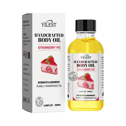 Óleo Corporal Anti-Stress com Baunilha - Hidrata e Alivia Profundamente os Músculos, Fórmula Herbal para Banho e Massagem Relaxantes