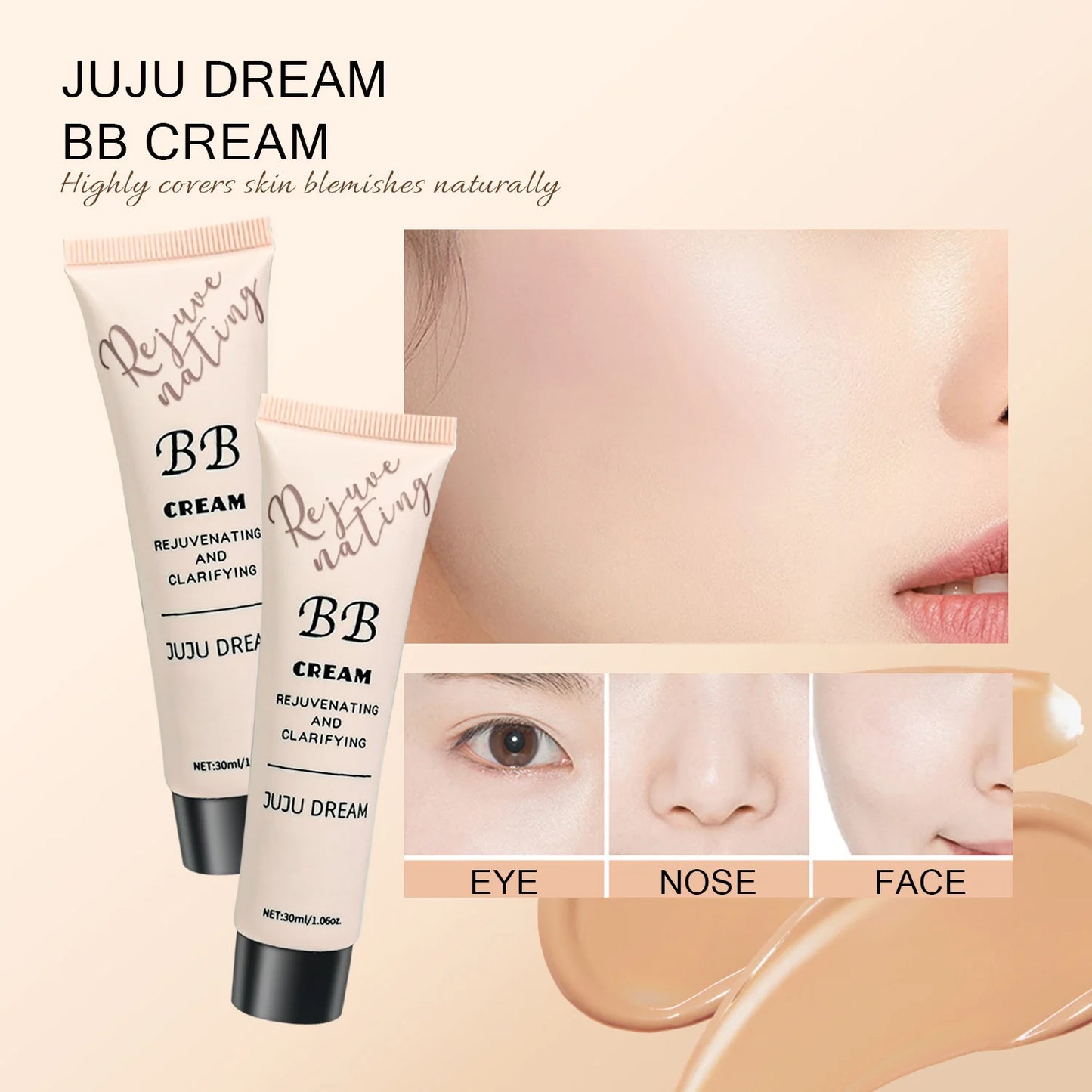 BB cream, creme isolante, base líquida, hidratante, controle de oleosidade, maquiagem de longa duração, leite, pele seca e sem pó ✨
