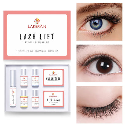 Novo kit de levantamento de cílios de longa duração loção perming fixação cola encaracolado lasher salão de beleza uso doméstico pro kit✨