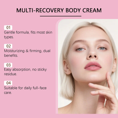 Creme hidratante corporal OCEAURA, repara danos, firma a pele, fragrância duradoura, não oleoso, refresca, aumenta a elasticidade. Creme para massagem corporal