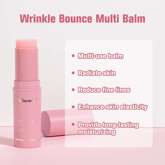 Bastão hidratante rosa coreano, extrato de hidratação profunda, pele facial, multifuncional, bálsamo rosa, cuidados com a pele, produtos de base de maquiagem 💖✨