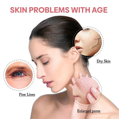 Sérum Facial 5 em 1 com Vitamina C e Ácido Hialurónico.