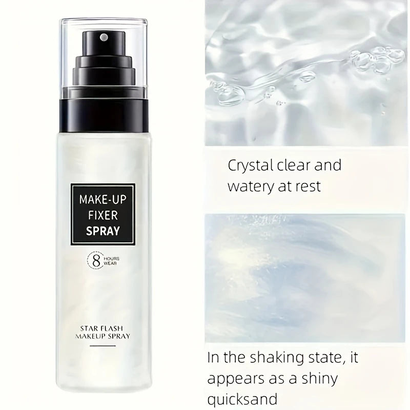 Spray de ajuste de maquiagem 100ml, spray fixador de maquiagem, controle de óleo de longa duração, hidratação, fixação de maquiagem, cosméticos para mulheres ✨💨