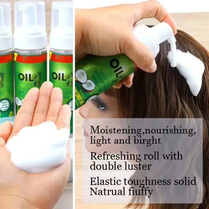 Mousse de Azeite ORS – Fixação, Brilho e Definição Capilar.