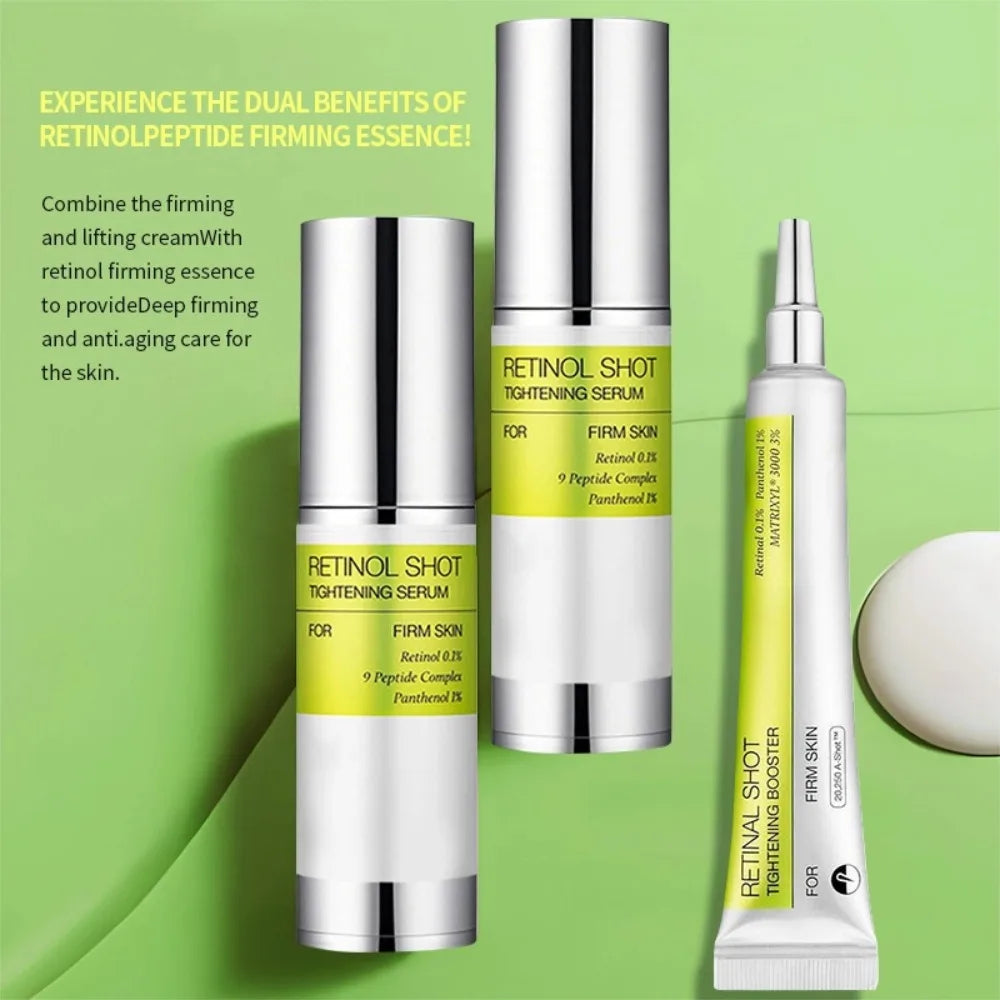 Sérum Facial de Retinol Antienvelhecimento e Firmador.