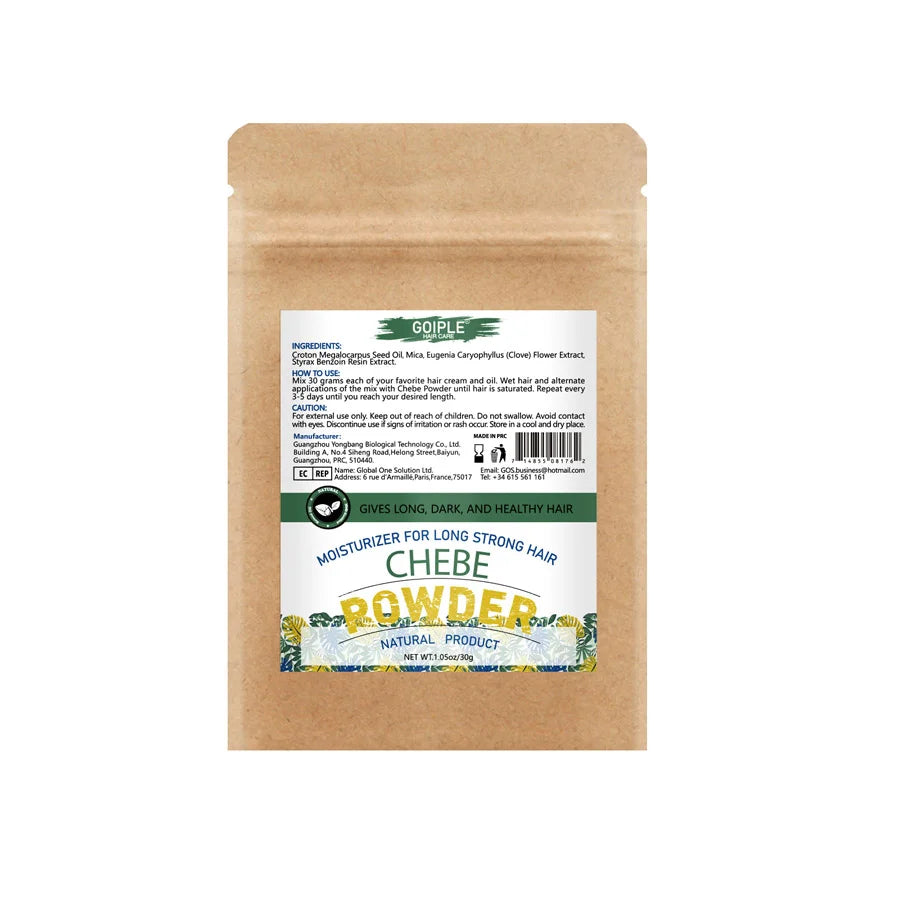 GOIPLE Chebe Produtos para Cabelo: Condicionador Nutritivo e Hidratante Profundo, Óleo, Manteiga ou Pó para Cabelos Suavizantes e Anti-queda