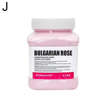 Máscara Facial Jelly de Rosa Hidratante e Revitalizante .