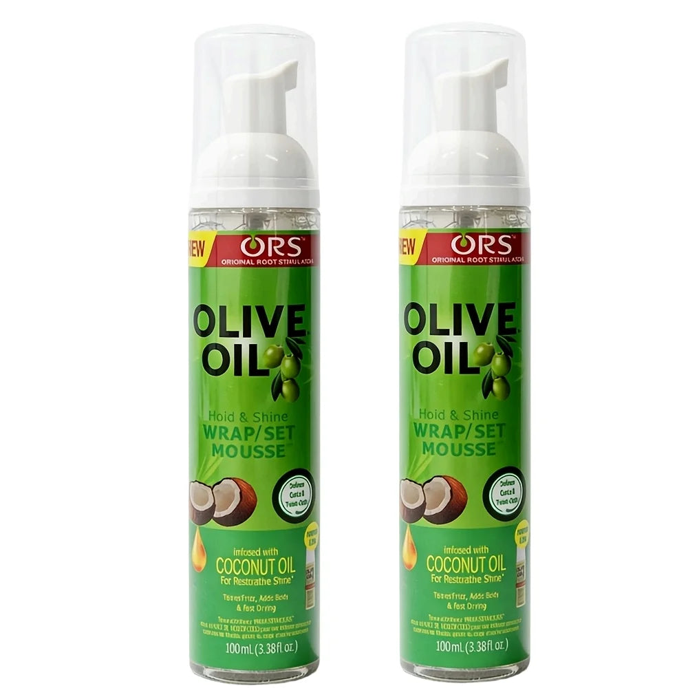 Mousse de Azeite ORS – Fixação, Brilho e Definição Capilar.