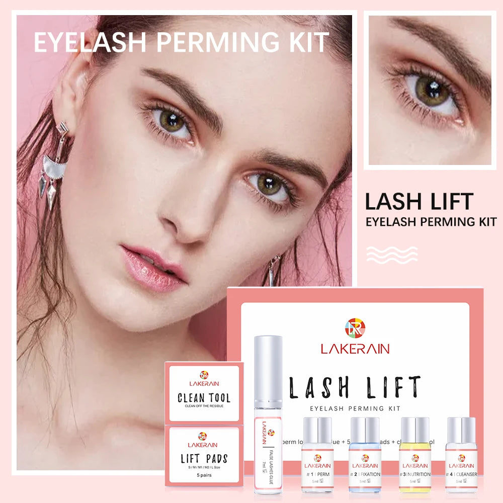 Novo kit de levantamento de cílios de longa duração loção perming fixação cola encaracolado lasher salão de beleza uso doméstico pro kit✨