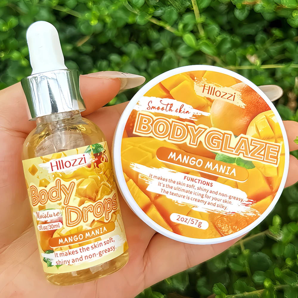 Combinação de esmalte corporal e óleo corporal Vários sabores Hidratante e hidratante não gorduroso Loção corporal Massag