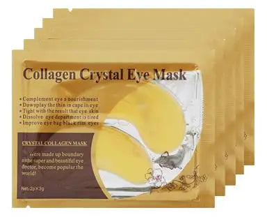 Patches de Olhos com Colagénio Dourado – 10 Pares .