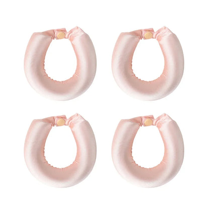 Modeladores de cabelo sem calor, haste de ondulação de cetim, sem calor, cachos de seda, rolos de cabelo preguiçosos, modelador de cabelo macio para dormir, ferramentas de estilo ✨