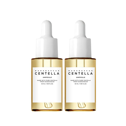 Madagascar Centella Asiatica Serum 55ml - Fórmula calmante para pele sensível com suporte para acne e hidratação profunda para o rosto.✨💎🌿