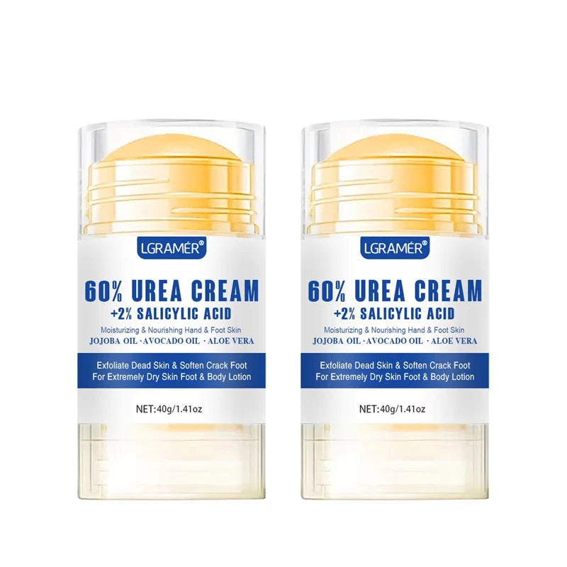LGRAMER Creme para pés com ureia repara a pele seca Hidrata profundamente e nutre a pele Fortalece a pele aumenta sua resistência