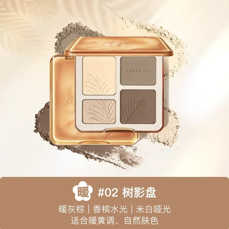 Judydoll destaque paleta de contorno facial fosco iluminar sombra tridimensional brilho duradouro brilho em pó cosméticos ✨✨