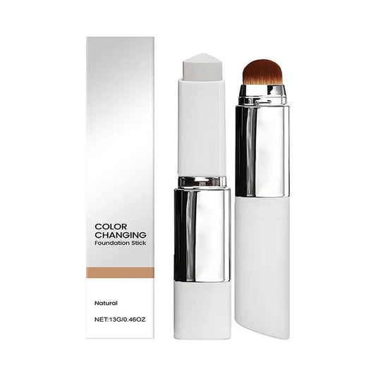 Base líquida 2 em 1 que muda de cor, leve, hidratante, iluminadora, mudança de cor para todos os tipos de pele ✨