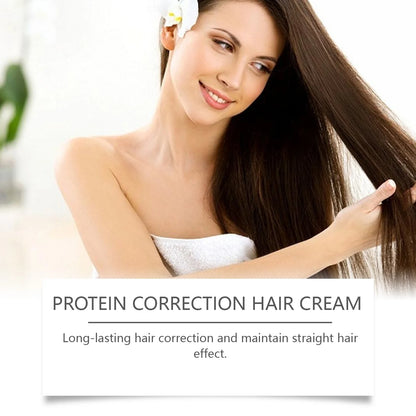 Máscara alisadora de queratina 250g, restaura o cabelo, suaviza o brilho, alisador, reparação profunda, condicionador para cabelos secos e danificados e crespos
✨
