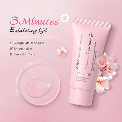 Sakura esfoliante peeling gel esfoliante facial hidratante nutritivo reparação esfoliante creme facial beleza cuidados com a pele 30g/50g