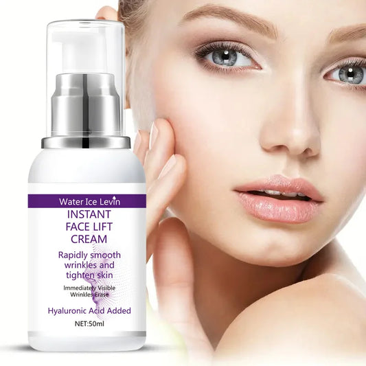 Creme facial lifting instantâneo com ácido hialurônico para rugas